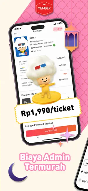 CGV CINEMAS INDONESIA iPhone screenshot 4