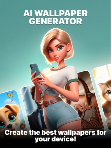 AI Art Image Generator LUX iPad screenshot