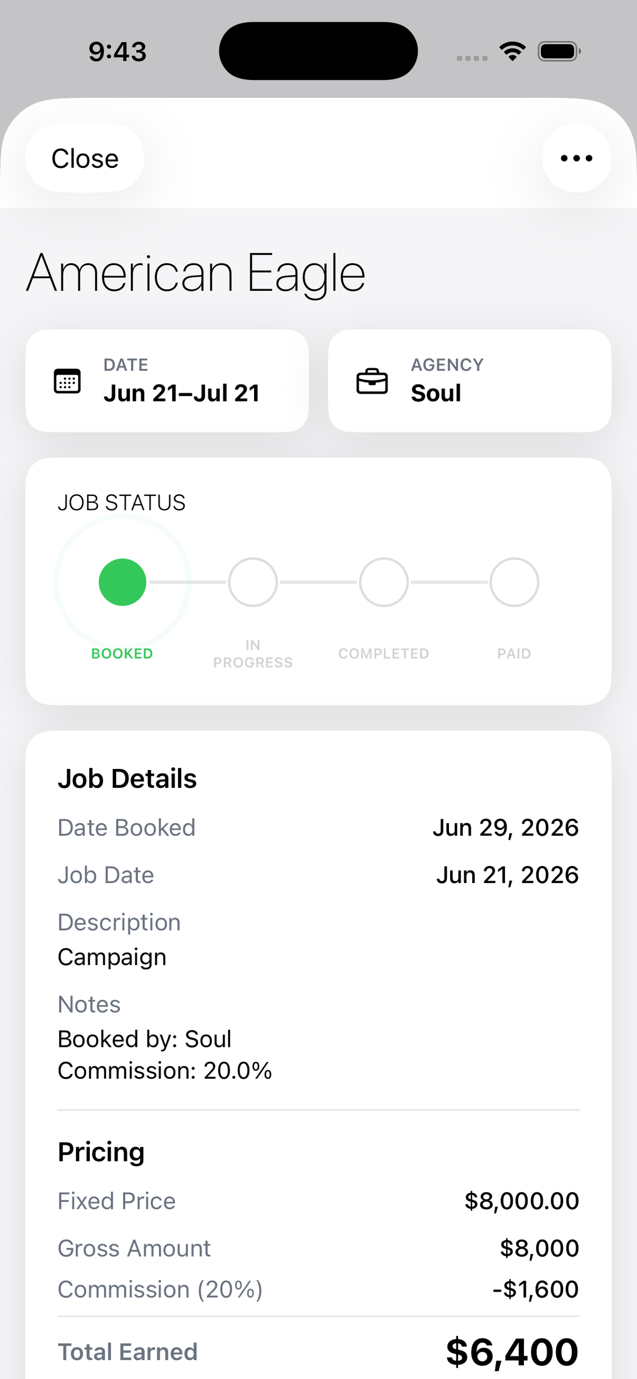 PerDiem: Freelance Income screenshot 5