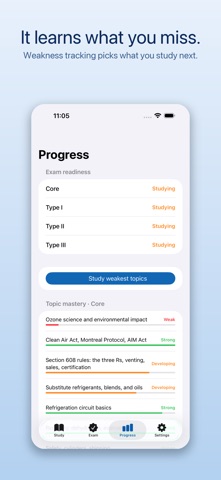 608Wise: EPA Practice Test iPhone screenshot