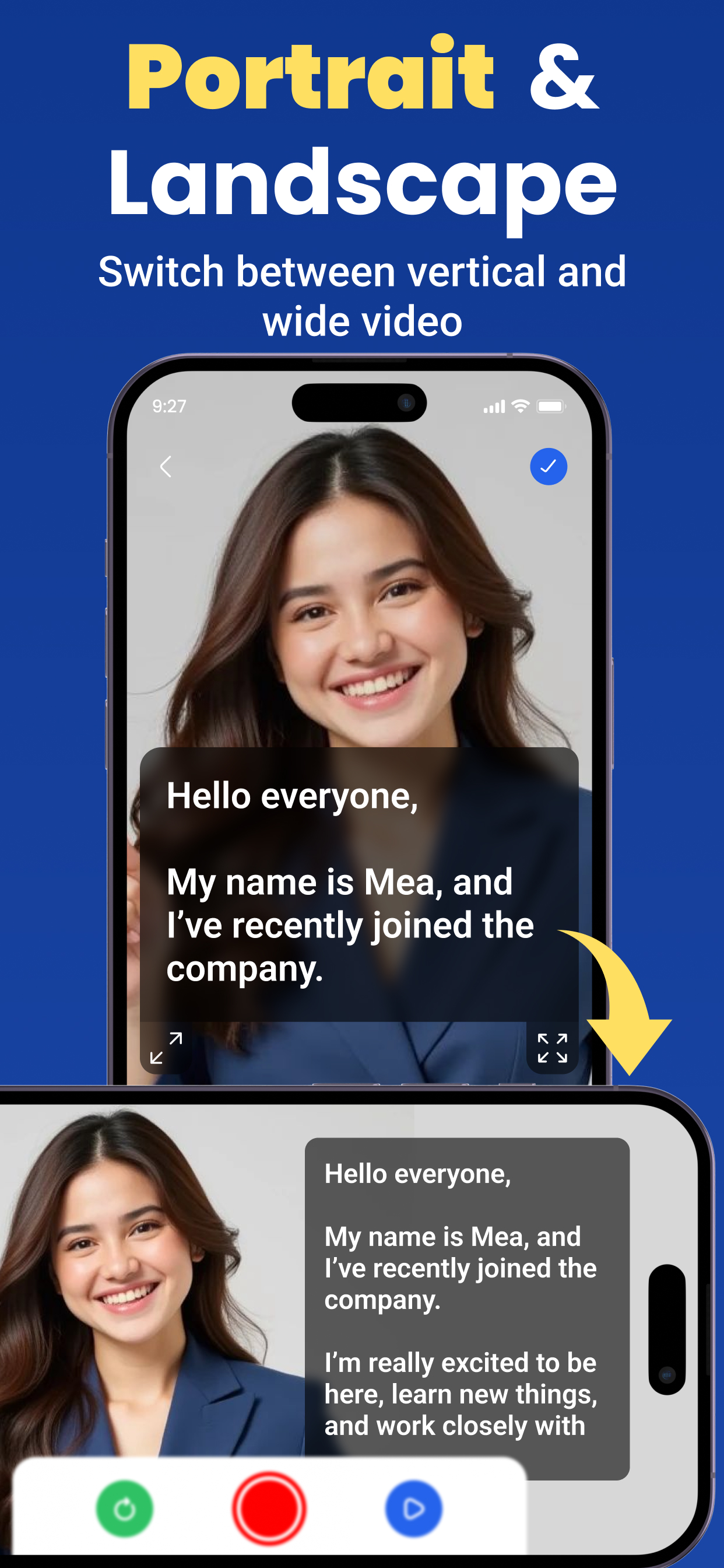 Teleprompter: Video Script