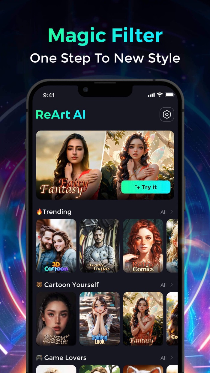 ReArty AI Photo Video Maker