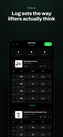 Tetsu: AI Gym & Diet Coach iPhone screenshot