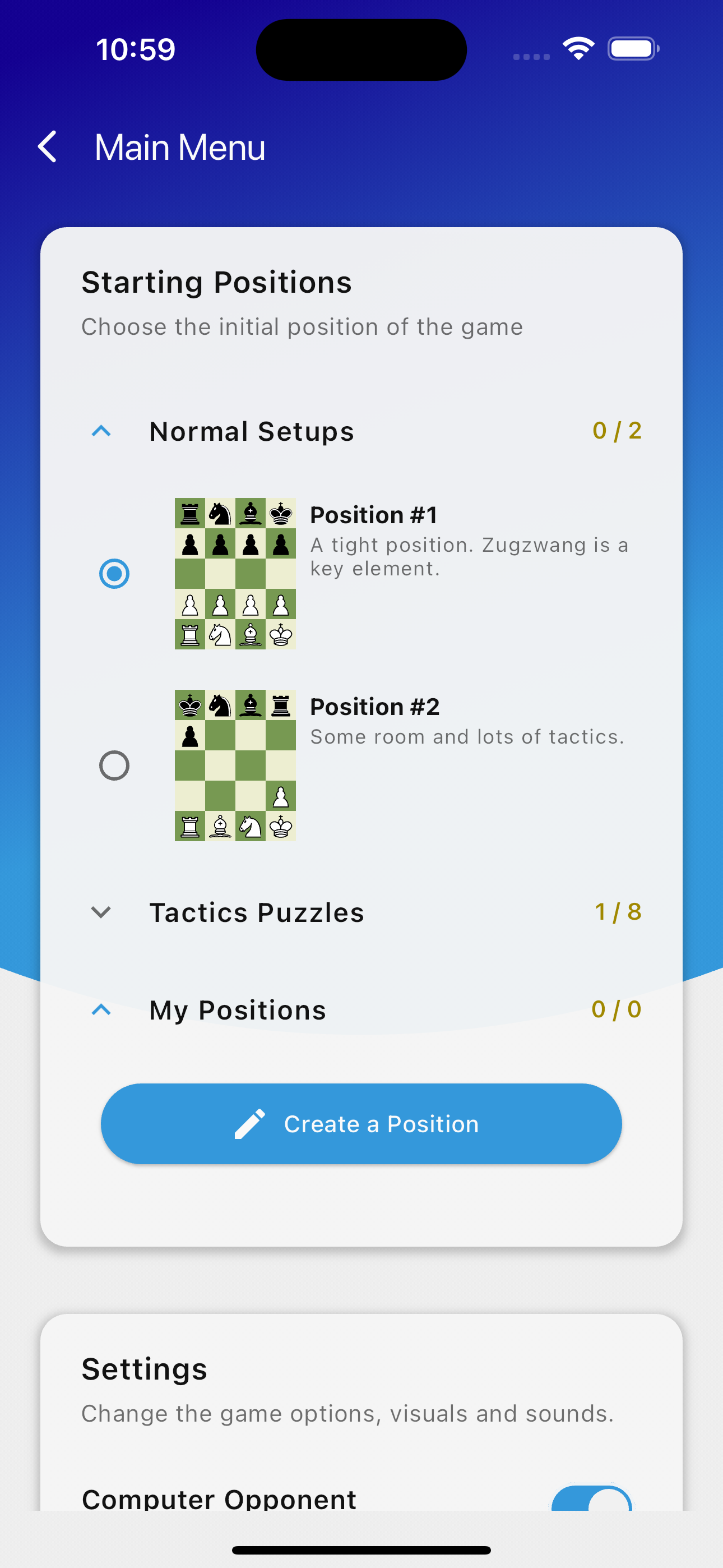 Mini Chess 5x4