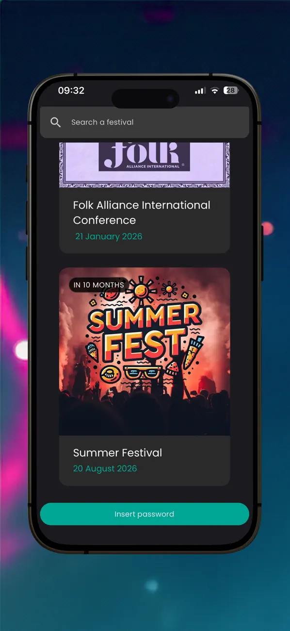 Screenshot #1 pour Festival Pro