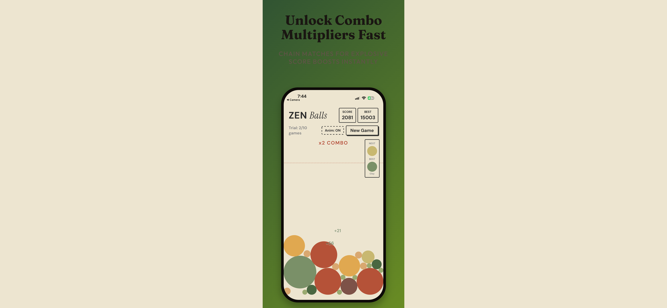 Zen Balls: Drop & Merge screenshot 3