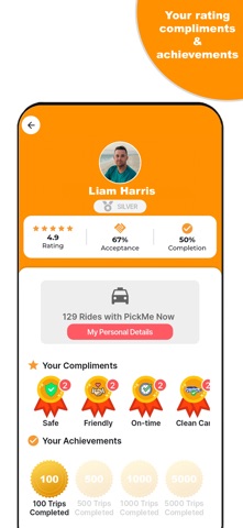 PickMe Now Driver - Australia screenshot