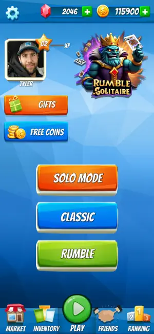Rumble Solitaire screenshot 3