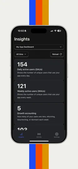 Captura de pantalla de HogLite — PostHog Mobile App en iPhone 2