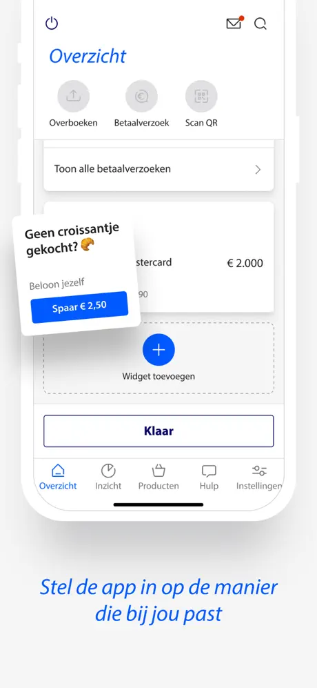 Rabobank-app screenshot 3