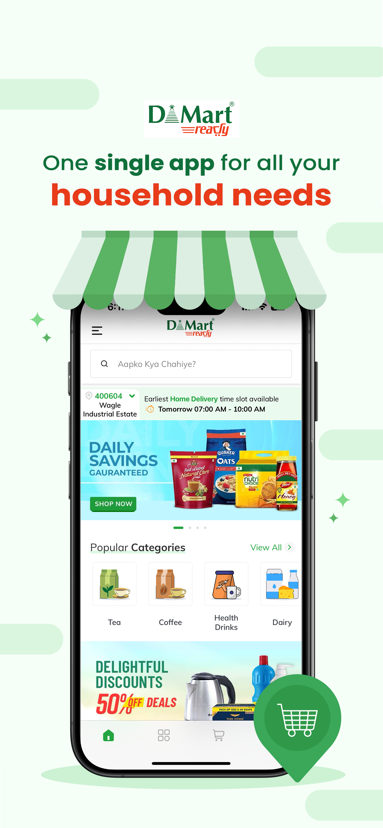 DMart Ready Online Grocery App