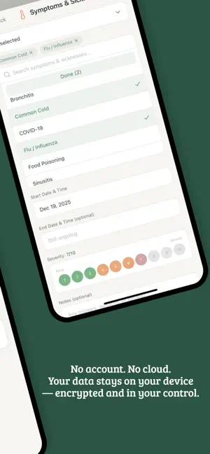 HealCalendar: Medical Diary screenshot 3