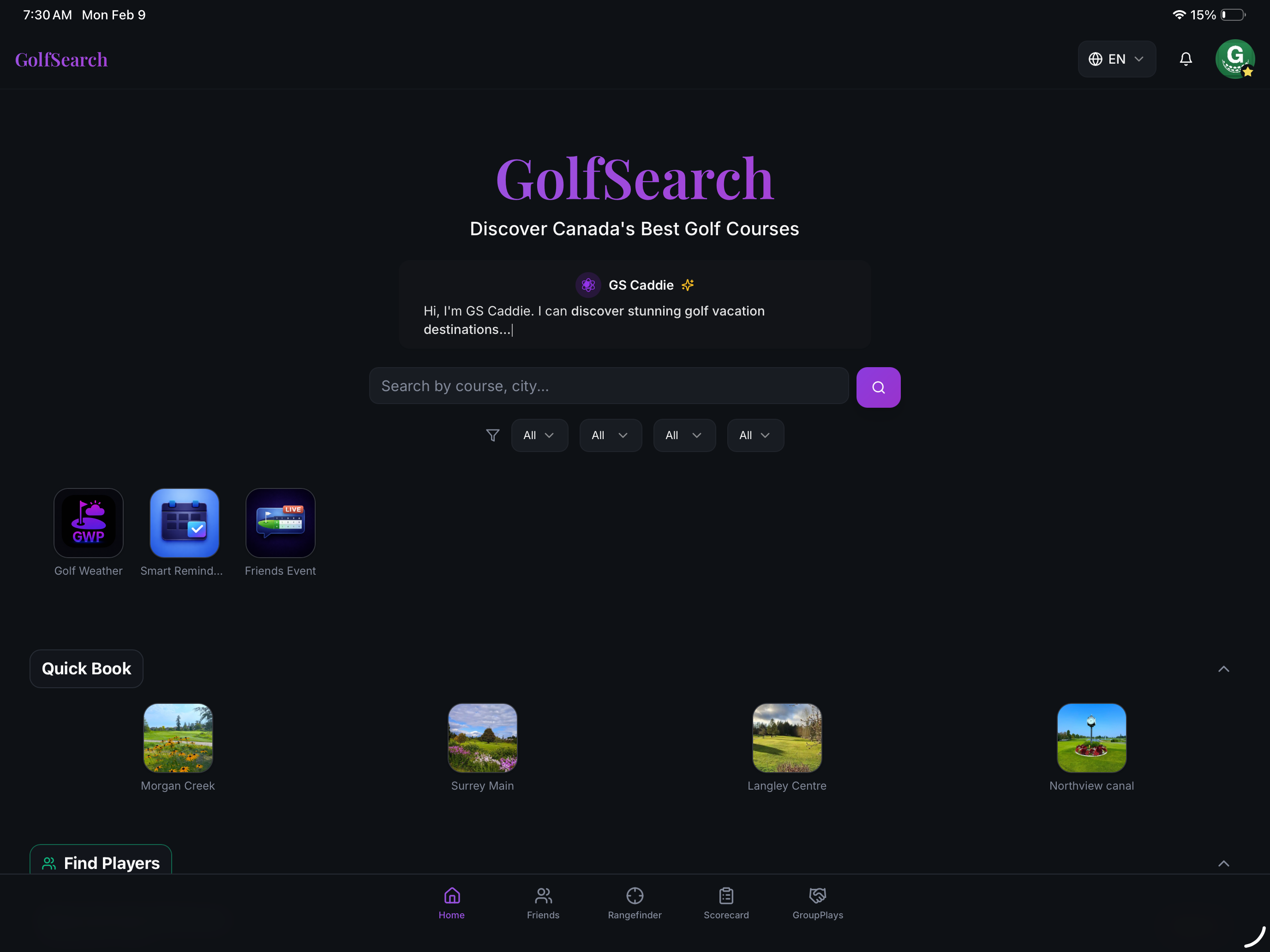 GolfSearch