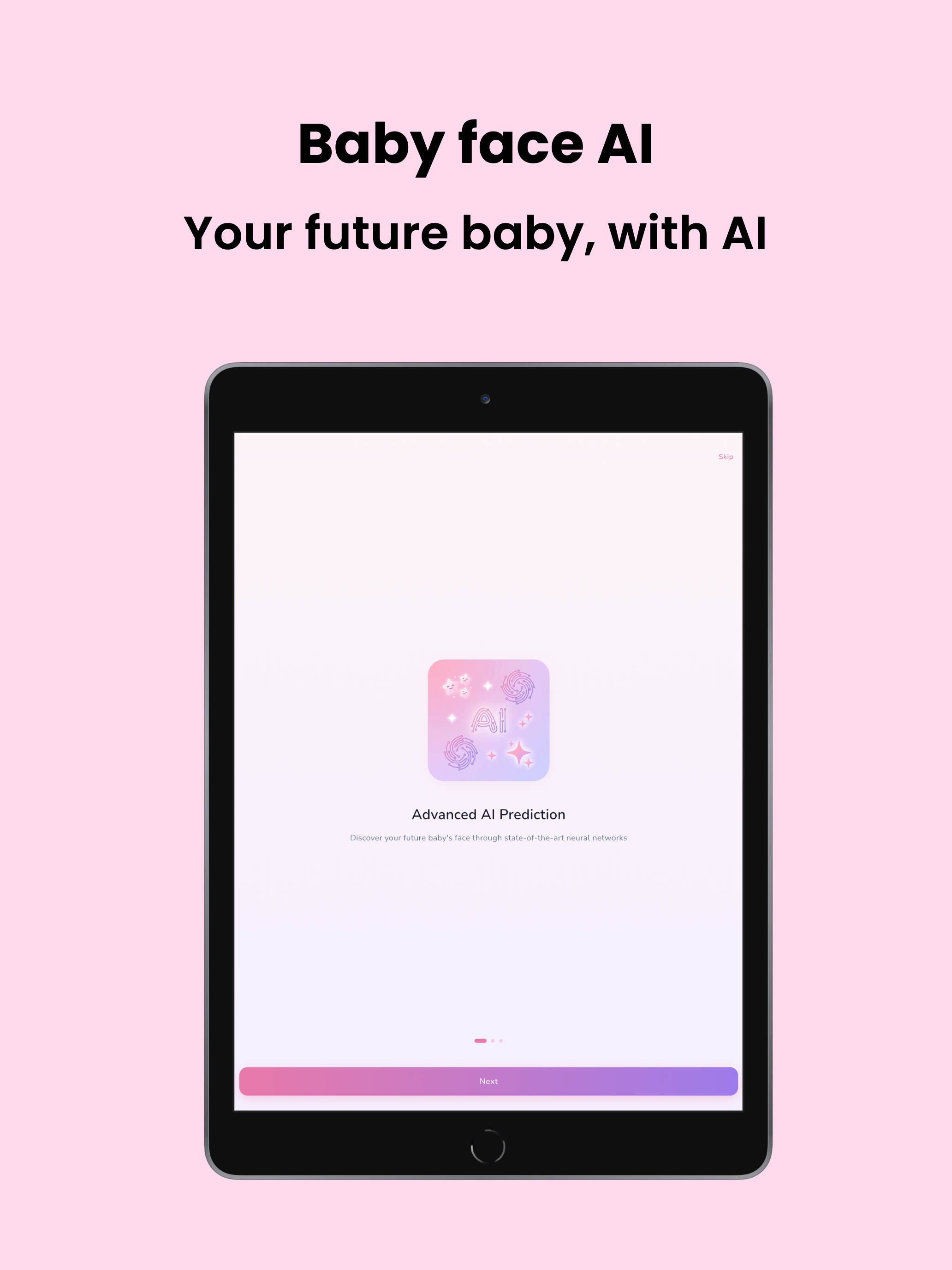Baby AI face generator