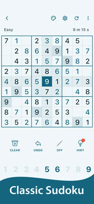 Sudoku - Brain Puzzle Game screenshot 1