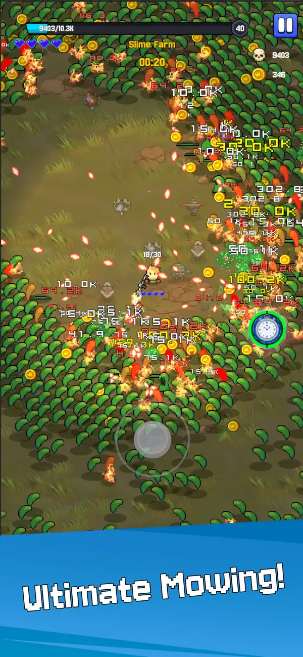 Crazy Gunner: Pixel Survivor iOS Mod IPA screenshot 1 - iOS game interface