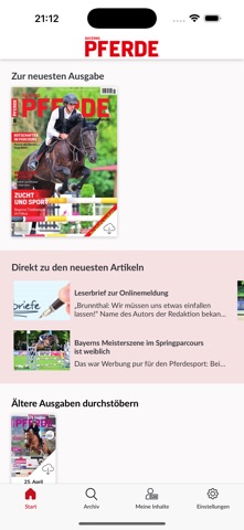 BAYERNS PFERDE E-Paper Screenshot 1 of 2
