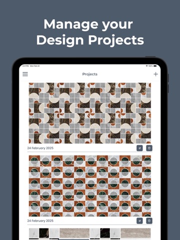 Bria Pattern Lab iPad screenshot