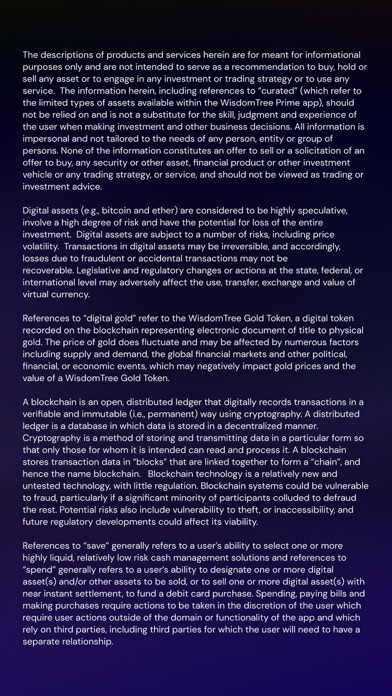 WisdomTree Prime Screenshot