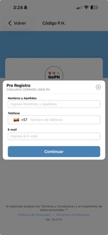 App screenshot