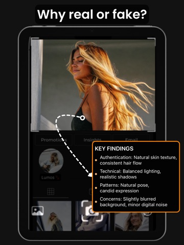 Who is Fake Profile? - UpFake iPad screenshot