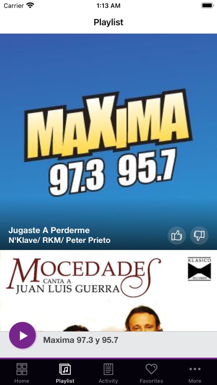 Maxima 97.3 y 95.7