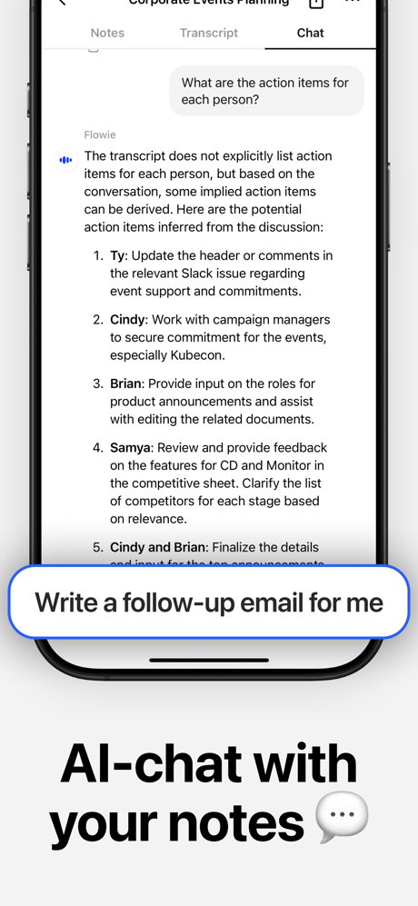 Flownote AI Meeting Note Taker screenshot 4