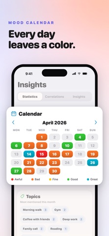 Jorai: Voice Journal & Diary iPhone screenshot