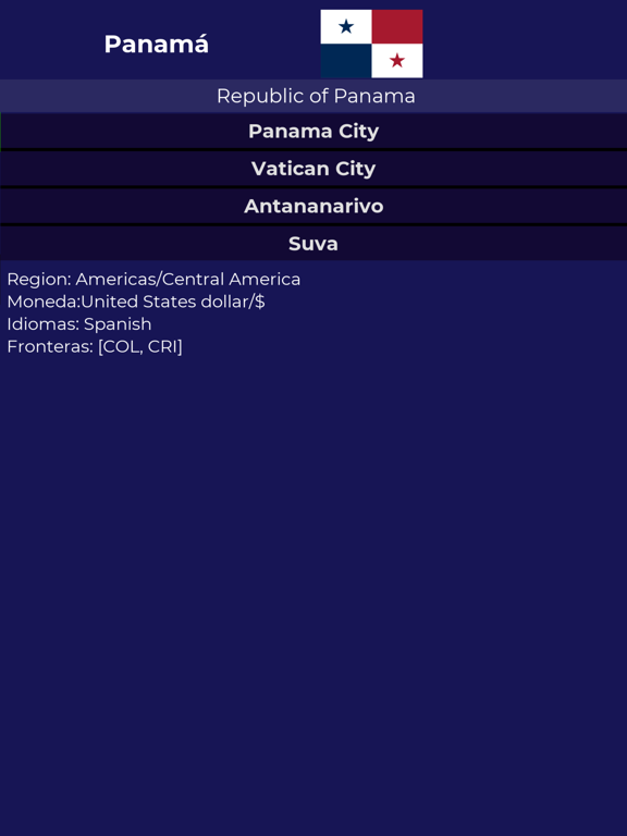 Screenshot #4 pour Paises para Martin