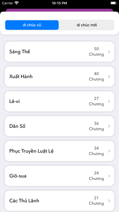 Kinh Thánh bằng tiếng Việt Screenshot