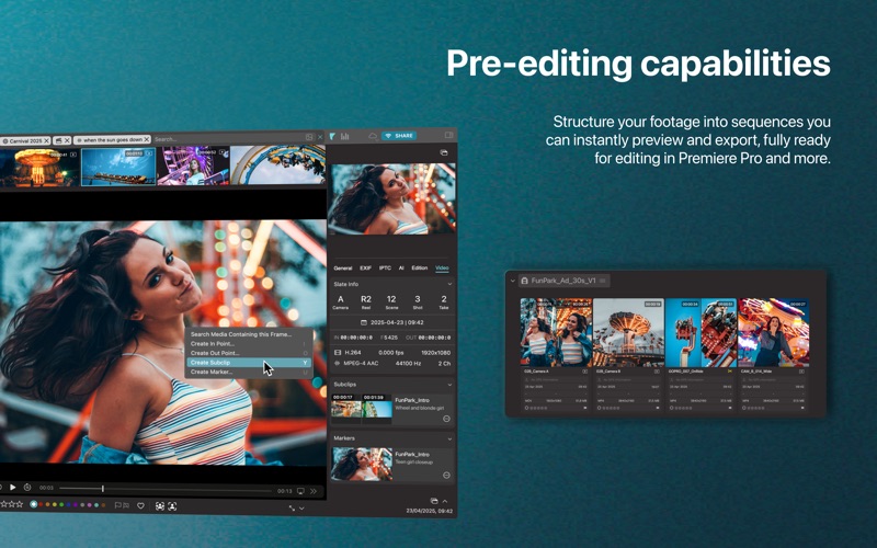 AI Media Organizer - Peakto Screenshot