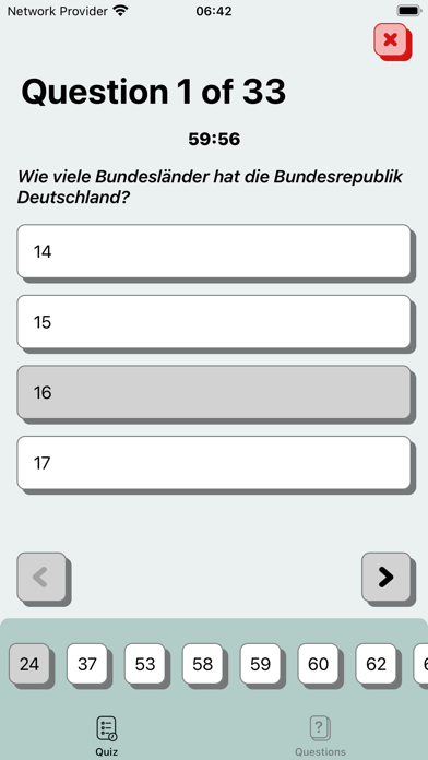 Einbuergerungsquiz Screenshot
