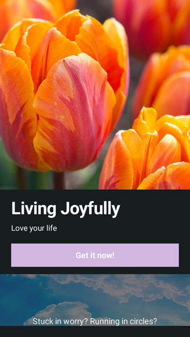 Living Joyfully app screenshot