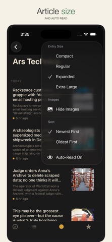 Bulletin screenshot