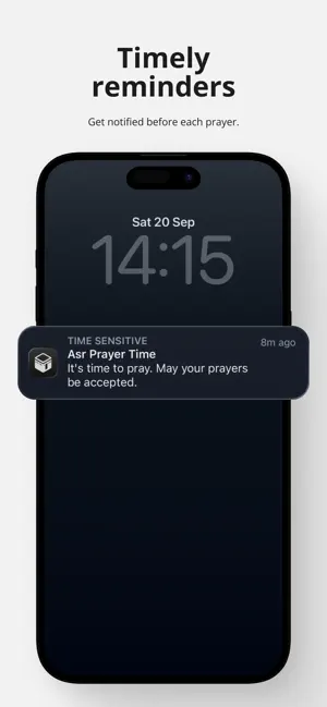 Salat: Prayer Times and Qibla screenshot 3