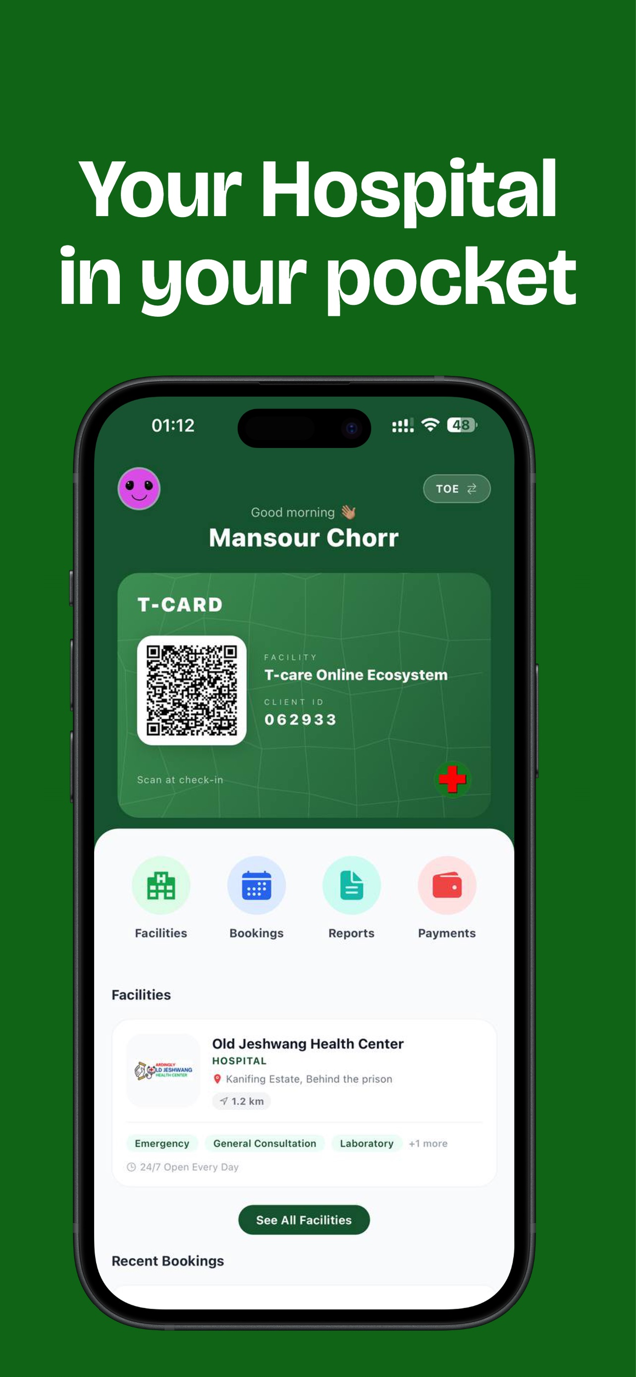 Screenshot 1 of T-CARE+