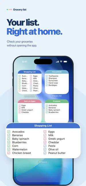 Shopii – Grocery Shopping List screenshot 2