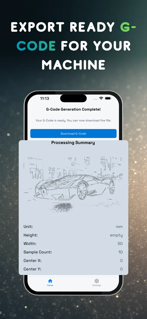 #4. GCode Generator (iOS) Podle: Omer Faruk BAGCI