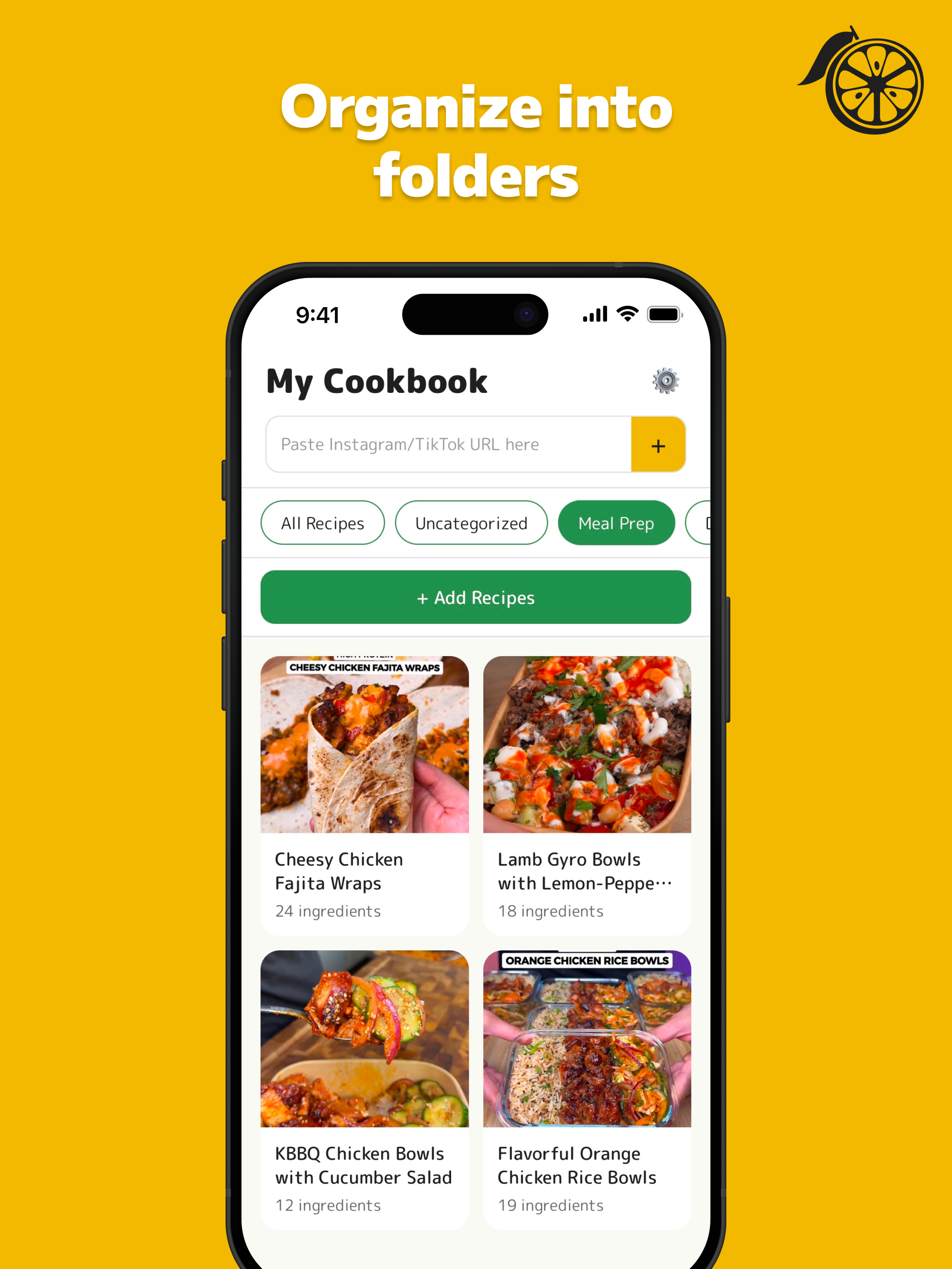 Yuzu: Recipes to Groceries