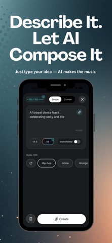 HyperMusic AI: Songs & Beats screenshot