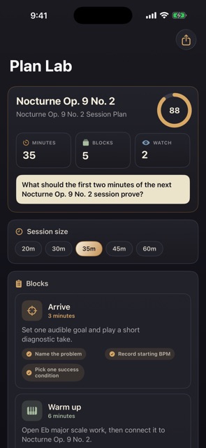 PracticeBell screenshot 3