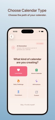 HIBI - Calendar screenshot
