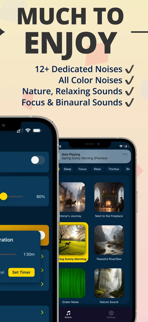 Screenshot #3 pour Brown Noise for Sleep: Gamma