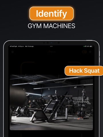Gymeo - Scan & Workout Tracker iPad screenshot