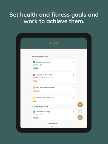 ARVAmethod iPad screenshot