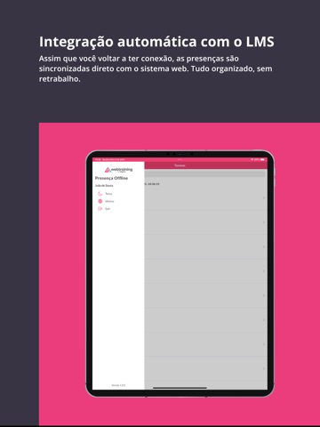 Presença Offline iPad screenshot