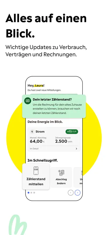 Yello App – Dein Energie-Check screenshot 2 of 7