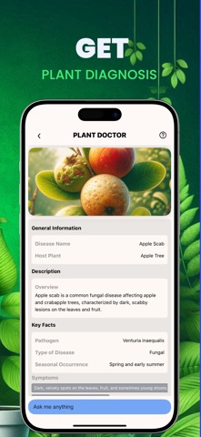 Plant Identifier Care Diagnose iPhone screenshot