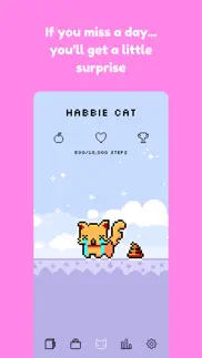 habbie: step tracker & pet iphone screenshot 3