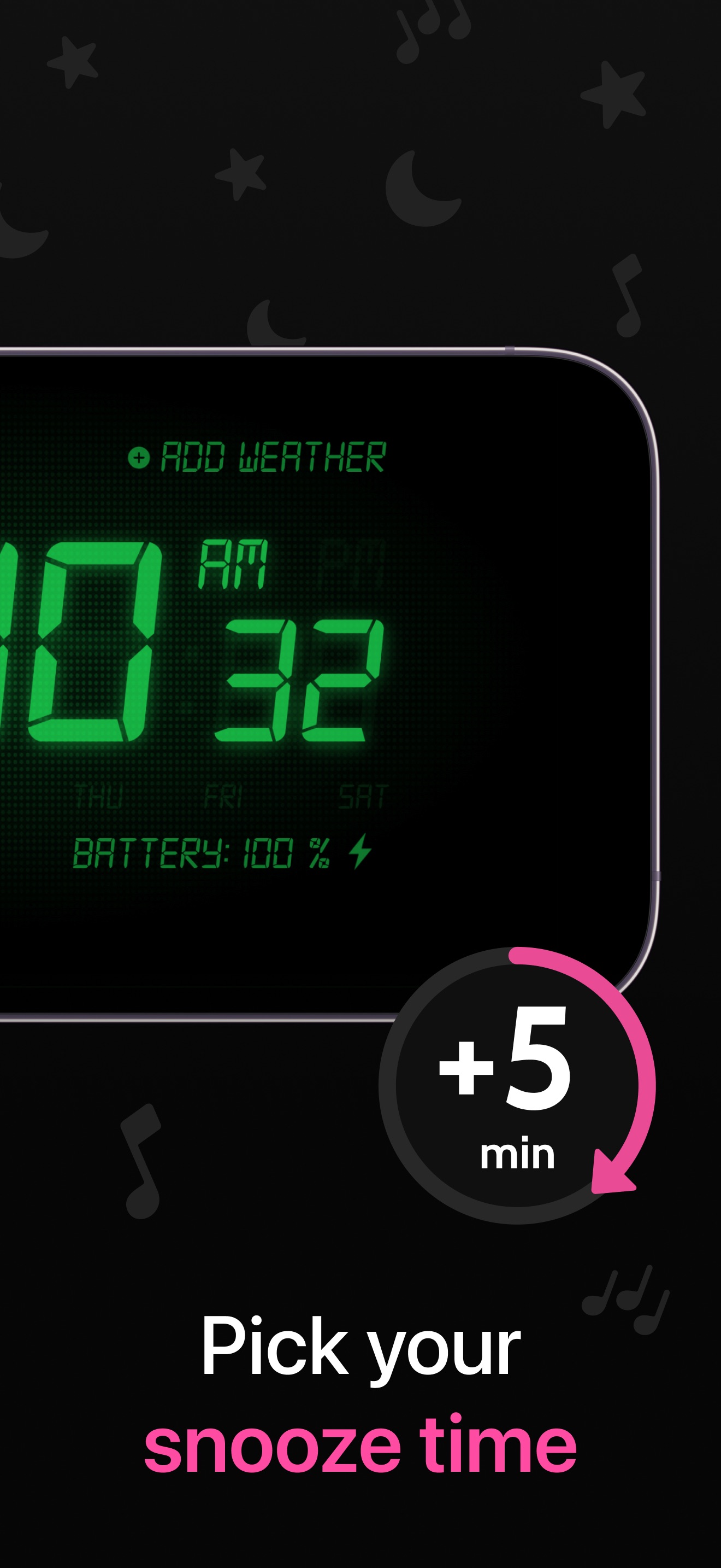 Alarm Clock HD 스크린샷 2